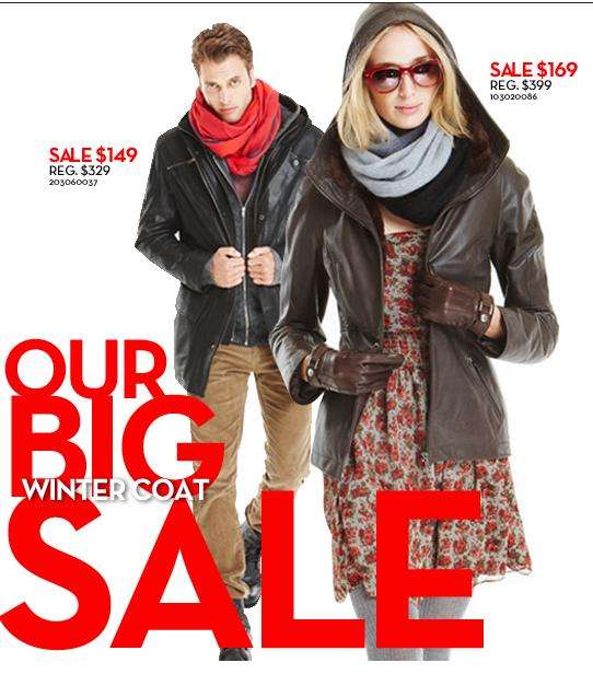 Winter Coat Sale