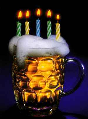 birthday card beer