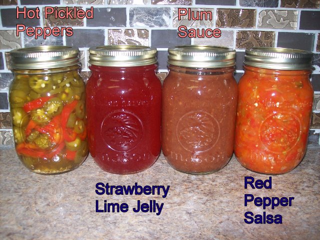 Name:  peppers plum salsa and straw jelly.jpg
Views: 8665
Size:  160.6 KB