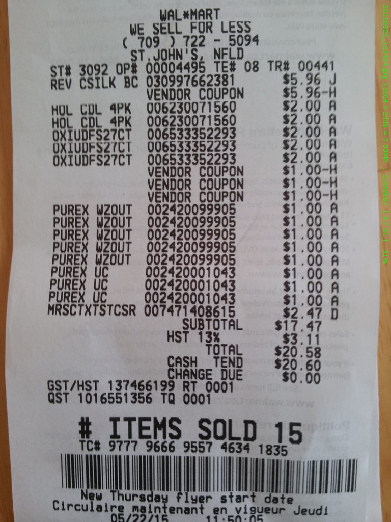 Name:  Walmart receipt may 22.jpg
Views: 10693
Size:  520.1 KB