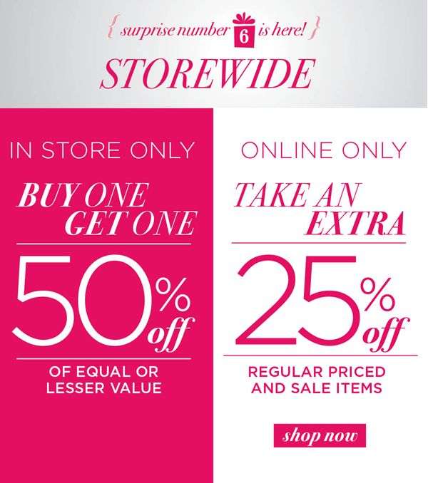 Ricki's Buy 1 & get 2nd at 50% off in-store & 25% off entire purchase ...