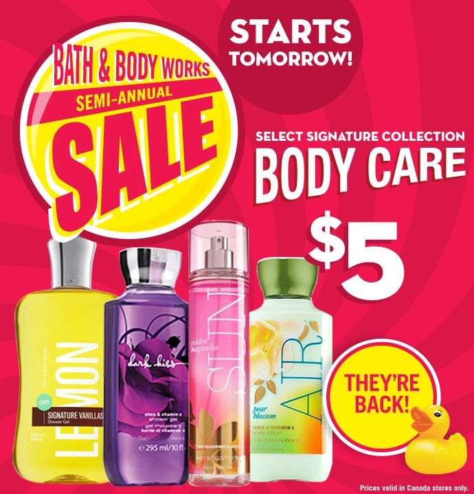 Bath Body Works Semi Annual Sale Starts on Dec 26th