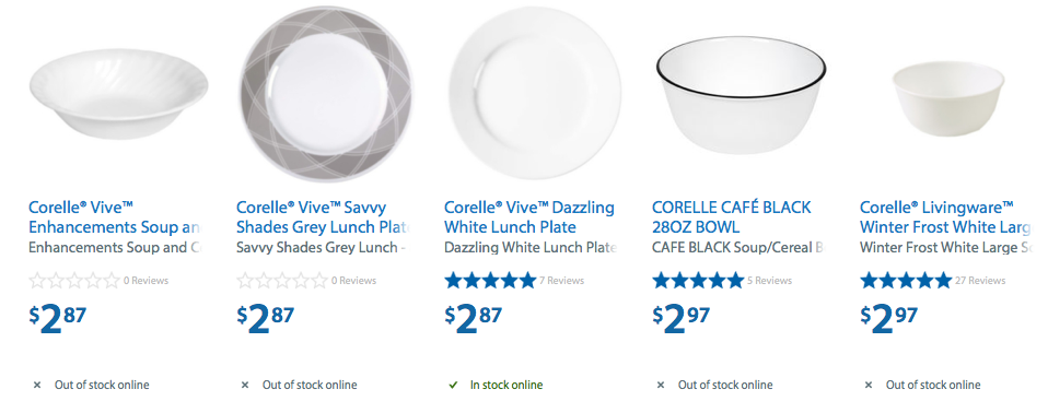 walmart-50-off-corelle-single-plates-bowls-dishes