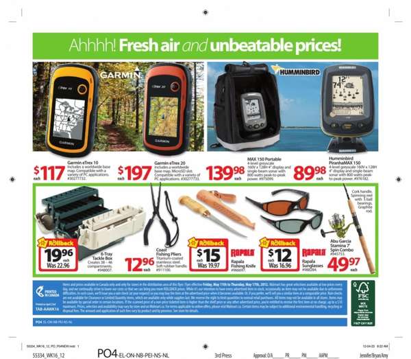 Walmart Canada Flyer May 11 to May 17