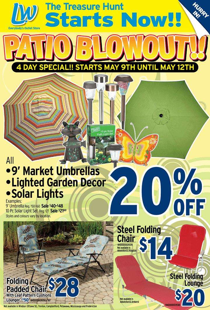 Liquidation World 4-Day Deals(May 9 to 12)