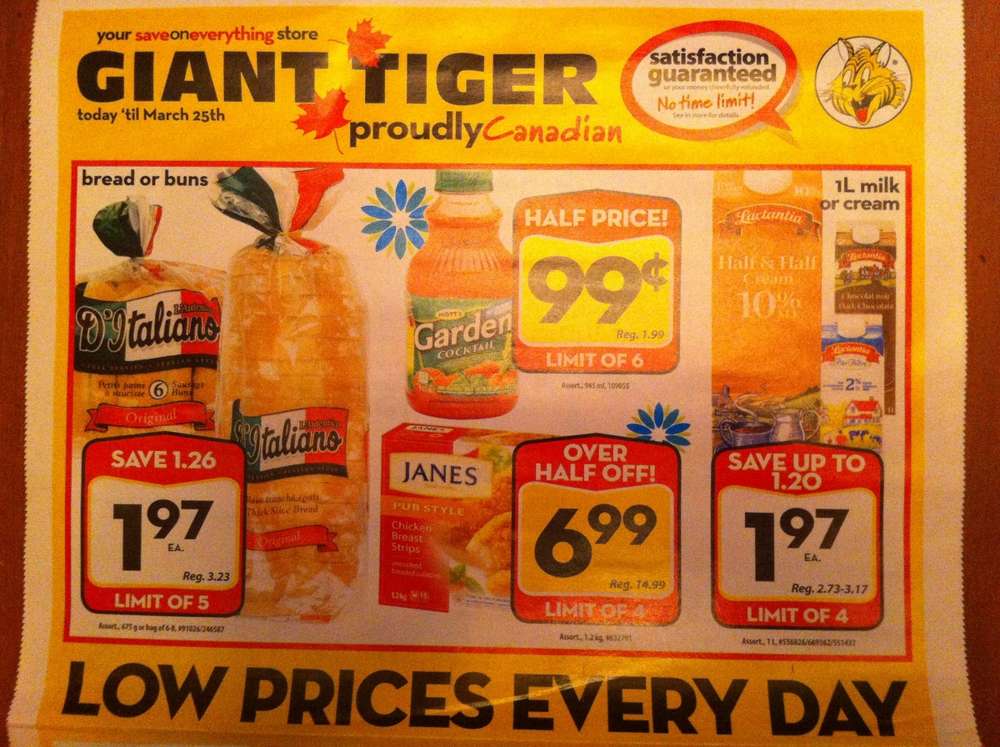 Giant Tiger (ON) Mar. 18-25