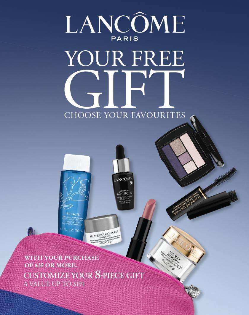 Hudson's Bay Free Gift with Purchase(April 10 to May 4)