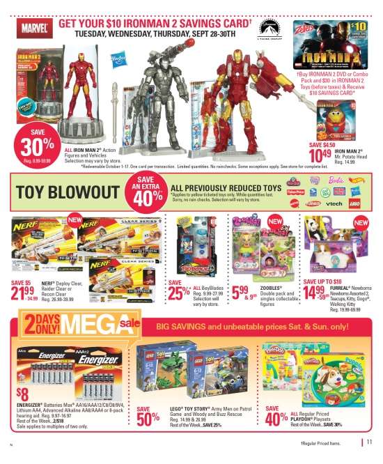 Zellers (ON) Flyer: Sept 24-30