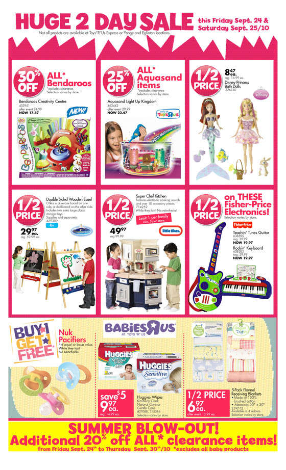 Toys R Us Sale Ad 2 Day - ToyWalls