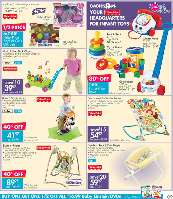 Toys R Us/Babies R Us Flyer: Jan 14-27