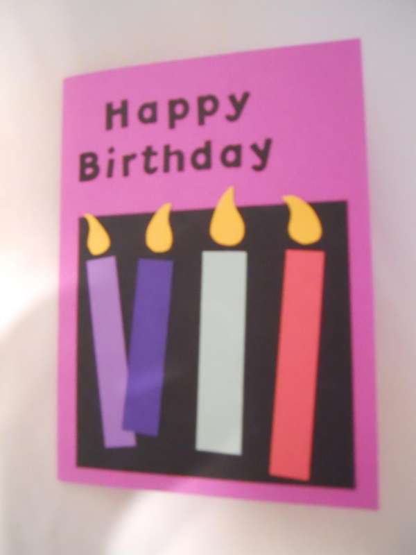 birthday card for my sister